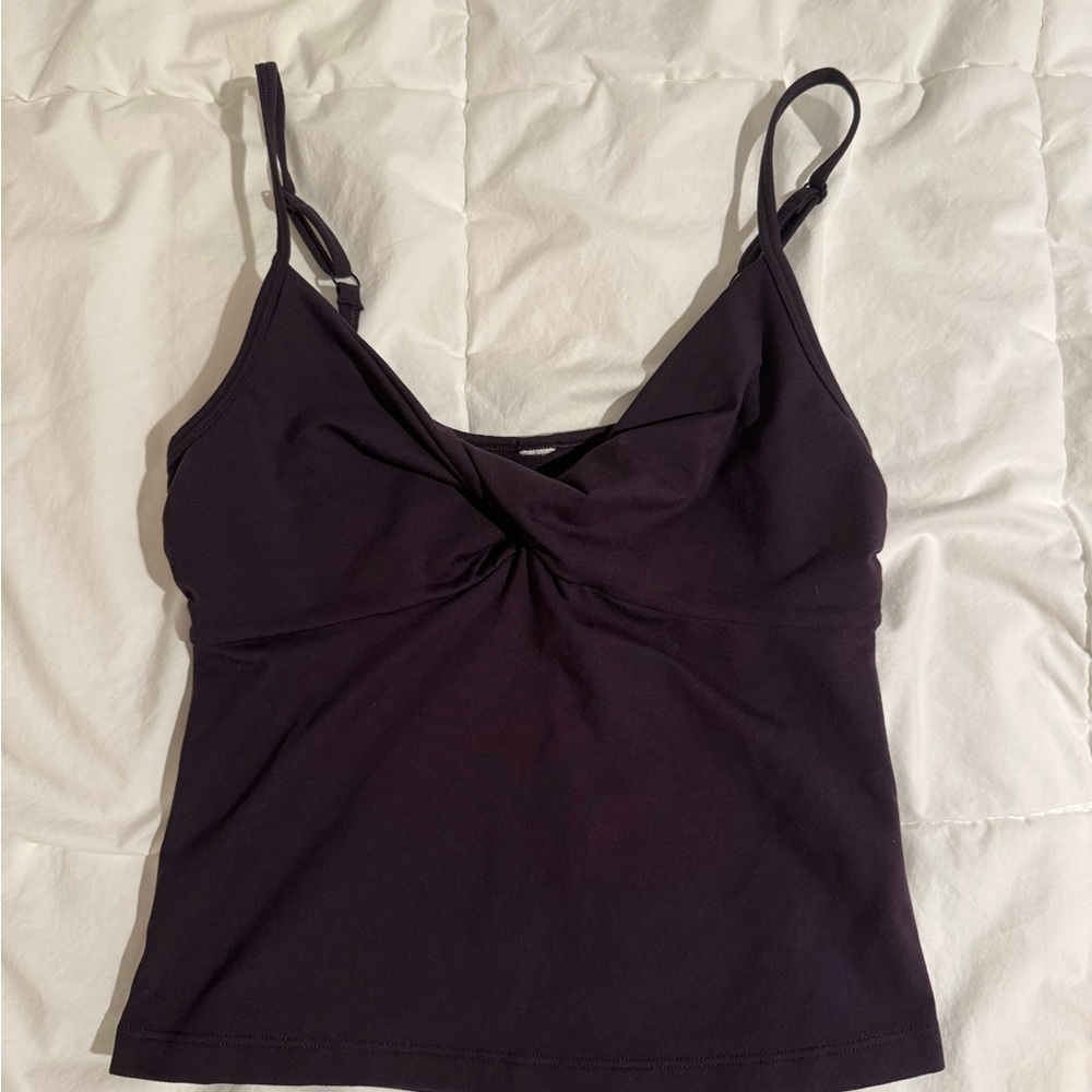 Athleta Wine Twist Camisole Top